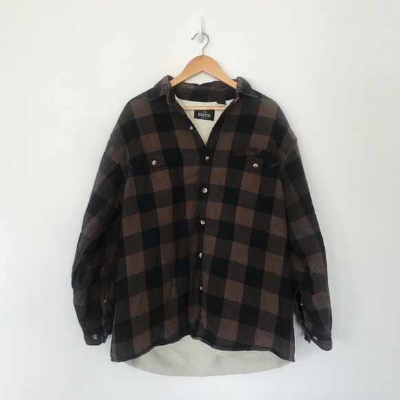 Redhead Sherpa Lined Flannel Jacket 